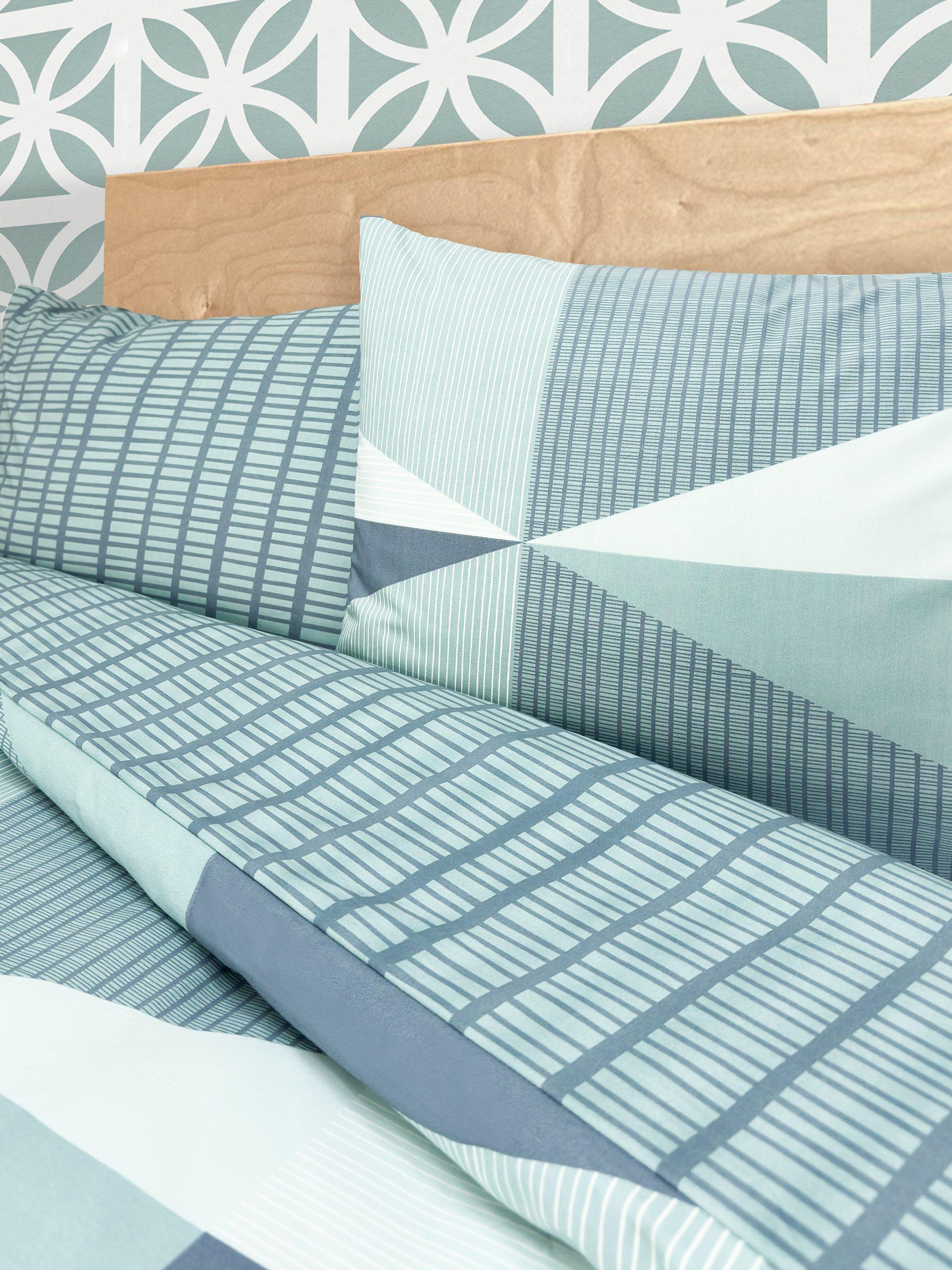 Mini Moderns geometric duvet cover set double, UK version