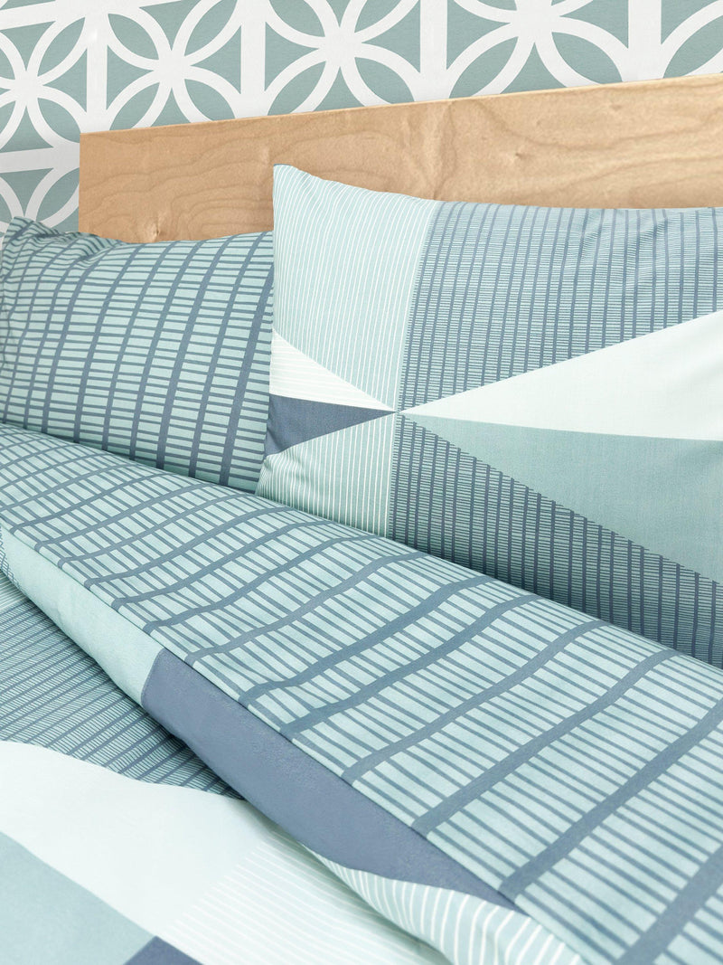 Mini Moderns geometric duvet cover set double, UK version