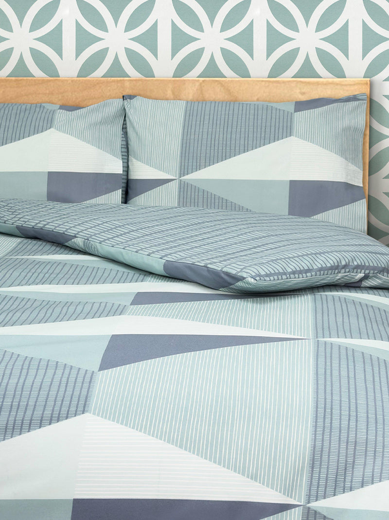 Mini Moderns geometric duvet cover set double, UK version