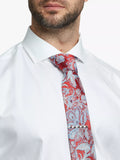 Simon Carter faceted tie slide silver tone (British brand)