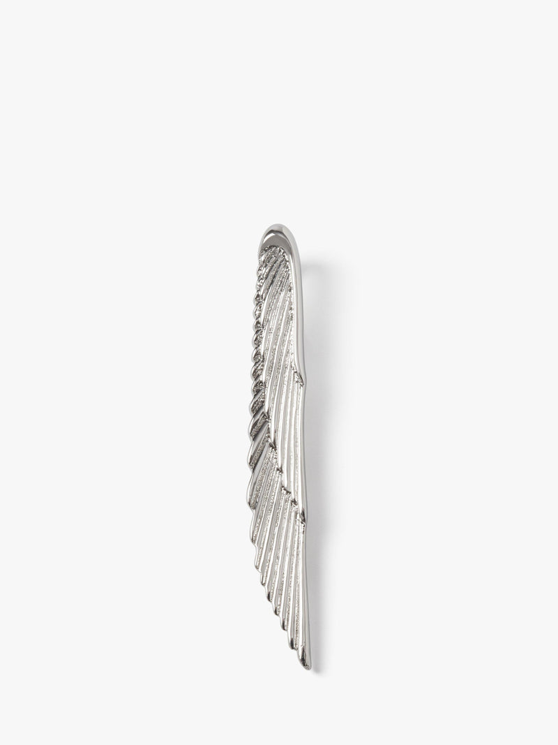 Simon Carter wing tie slide rhodium plated brass - British product