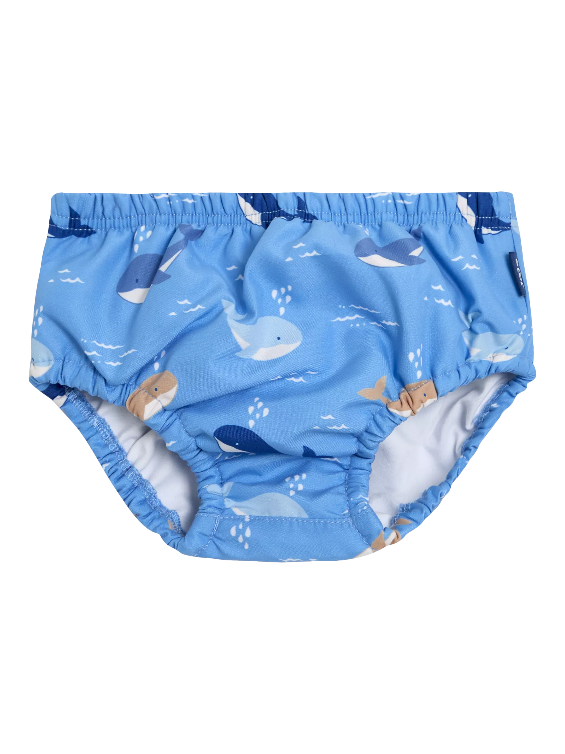 Waterproof Baby Swim Nappy with Whale Design