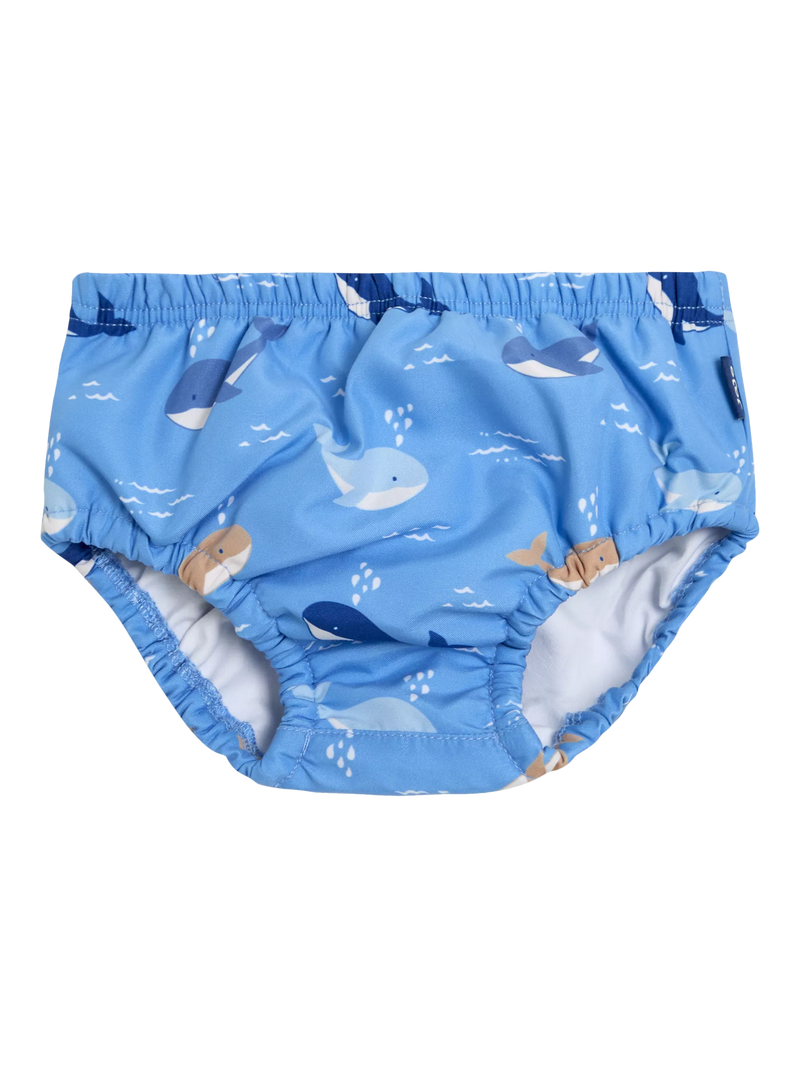 Waterproof Baby Swim Nappy with Whale Design
