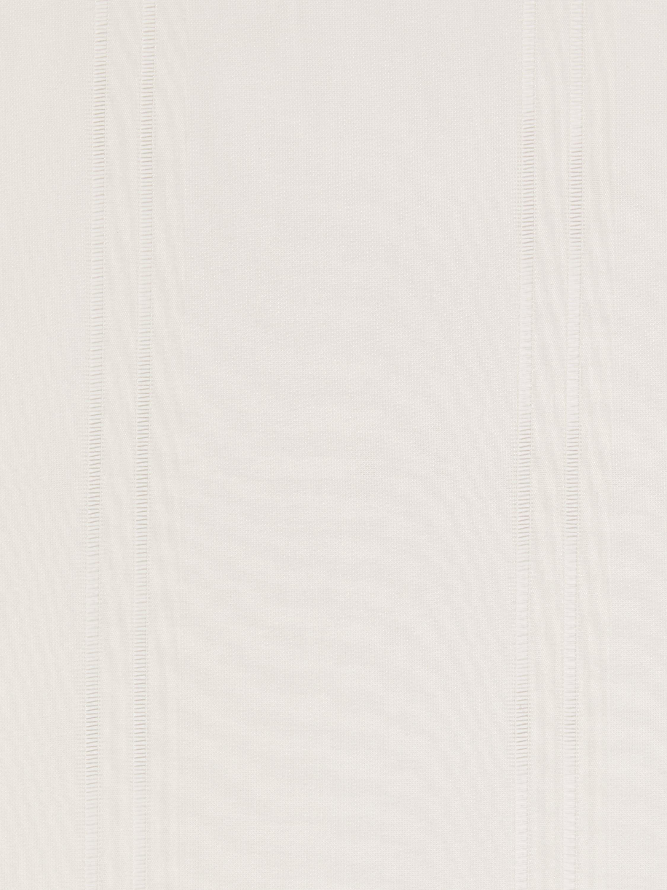 John Lewis Ladder Stitch Hidden Tab Voile Panel, UK version
