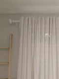 John Lewis Ladder Stitch Hidden Tab Voile Curtain Panel