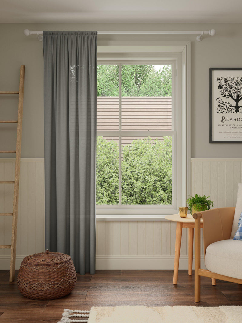 John Lewis linen polyester voile panel 183x140cm, imported from the UK