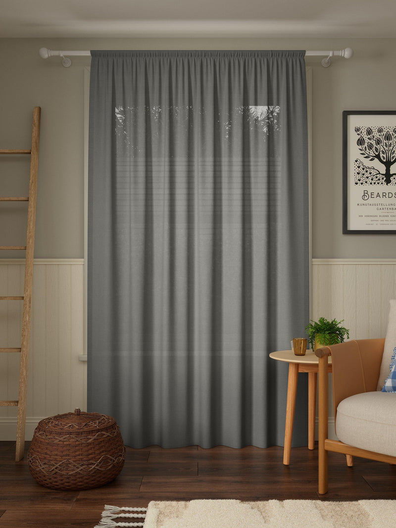 John Lewis linen polyester voile panel 183x140cm, imported from the UK