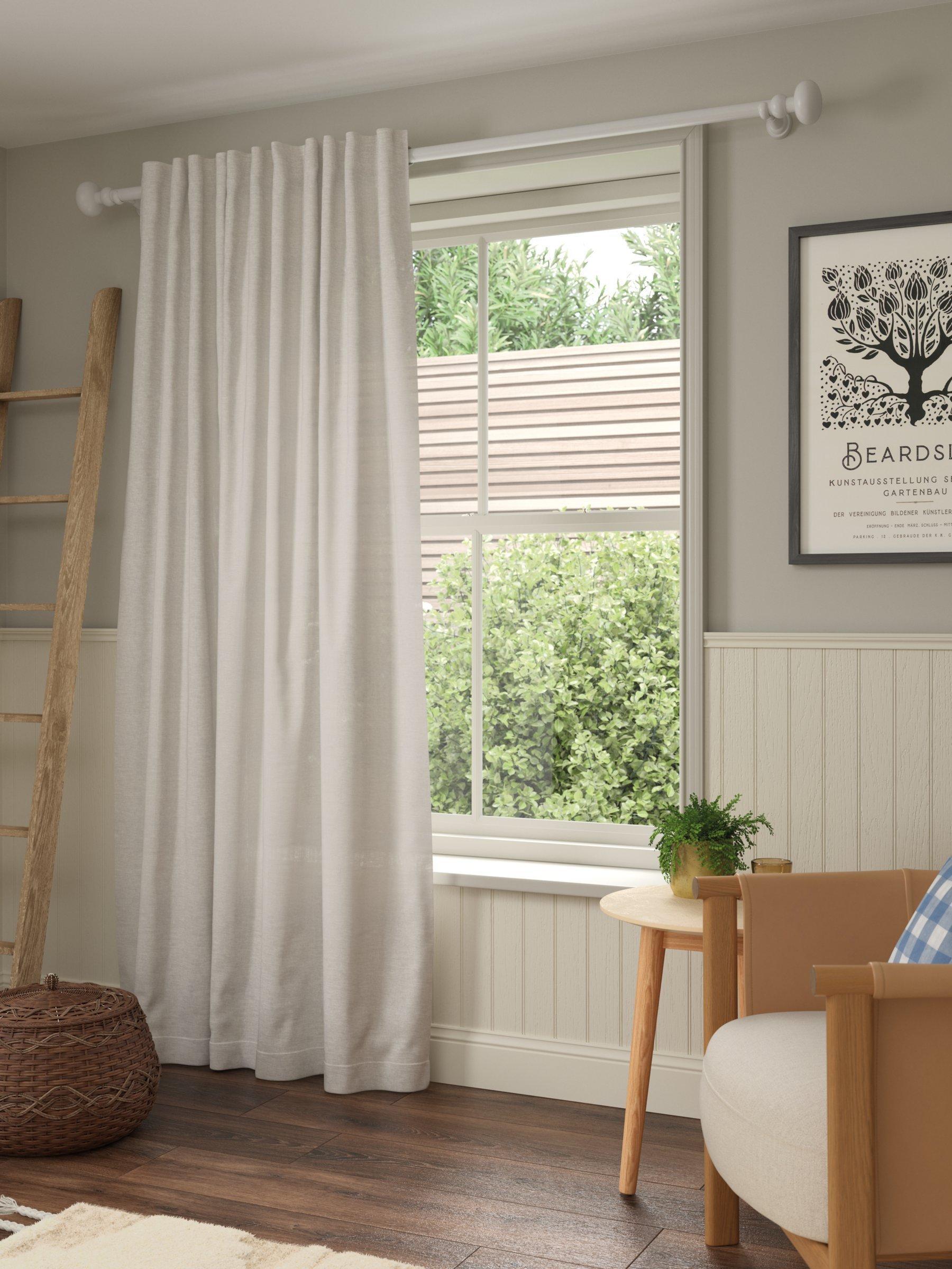 John Lewis cotton linen voile panel 229x140cm, imported from the UK