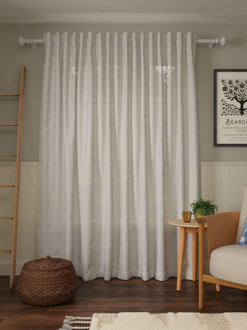 John Lewis cotton linen voile panel 229x140cm, imported from the UK
