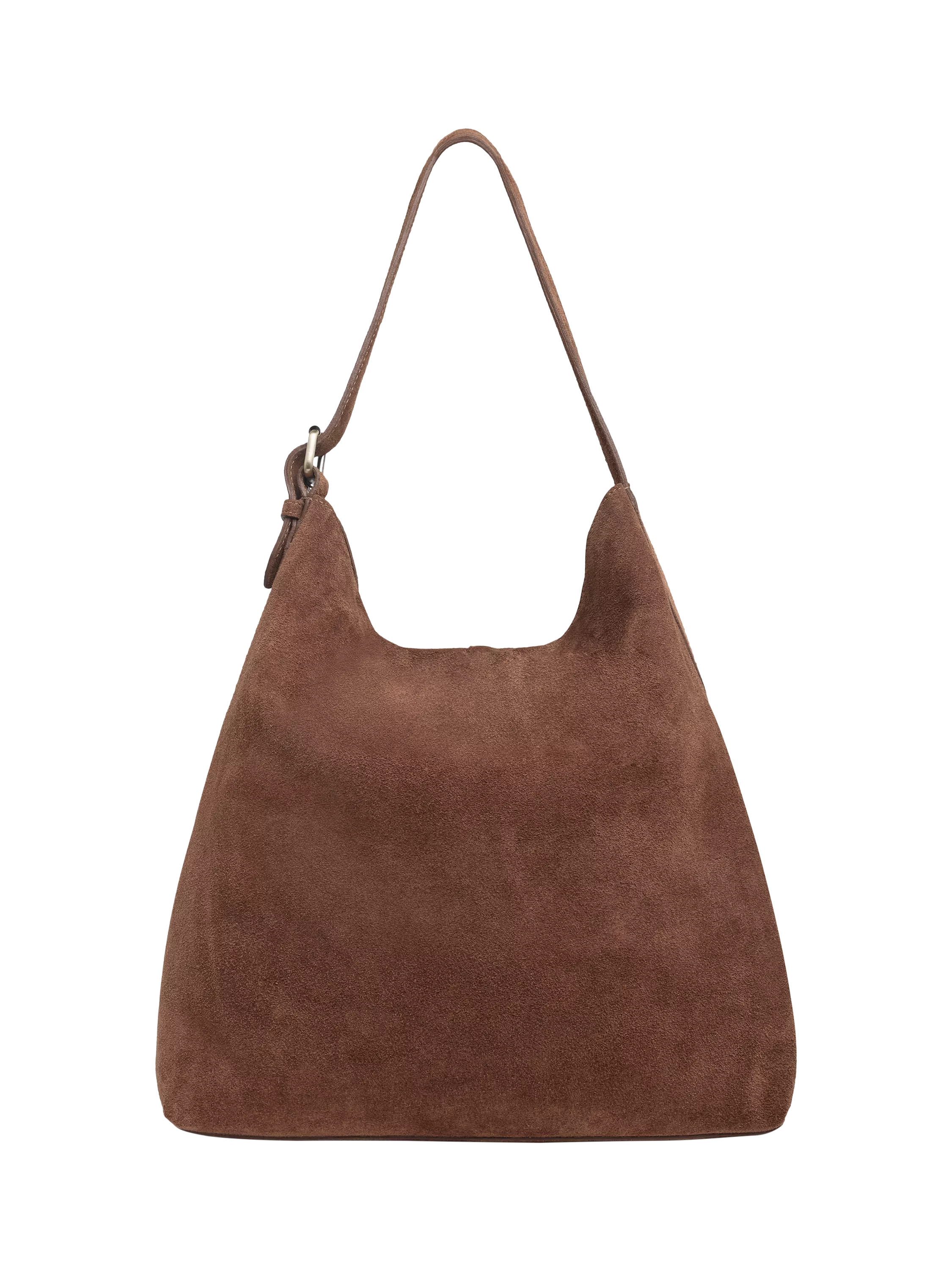 Celtic & Co. slouchy suede shoulder bag cognac (British brand)