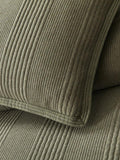 West Elm organic cotton pillowcase, jersey textured, standard size (British brand)