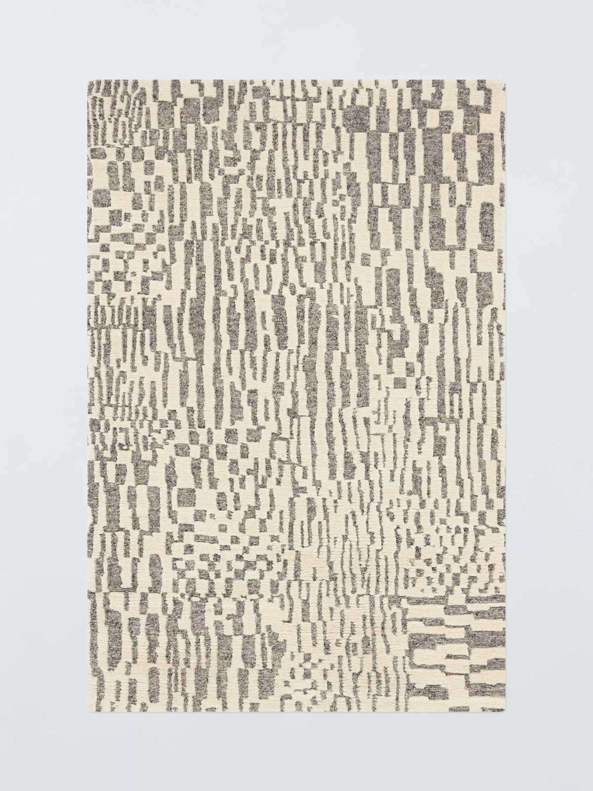 John Lewis abstract hand knotted pure wool rug 180x120cm, imported from the UK