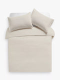 John Lewis cotton seersucker duvet cover set double, imported from the UK