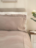 Truly linen ladder detail duvet cover double, UK version