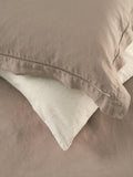 Truly linen ladder detail duvet cover double, UK version