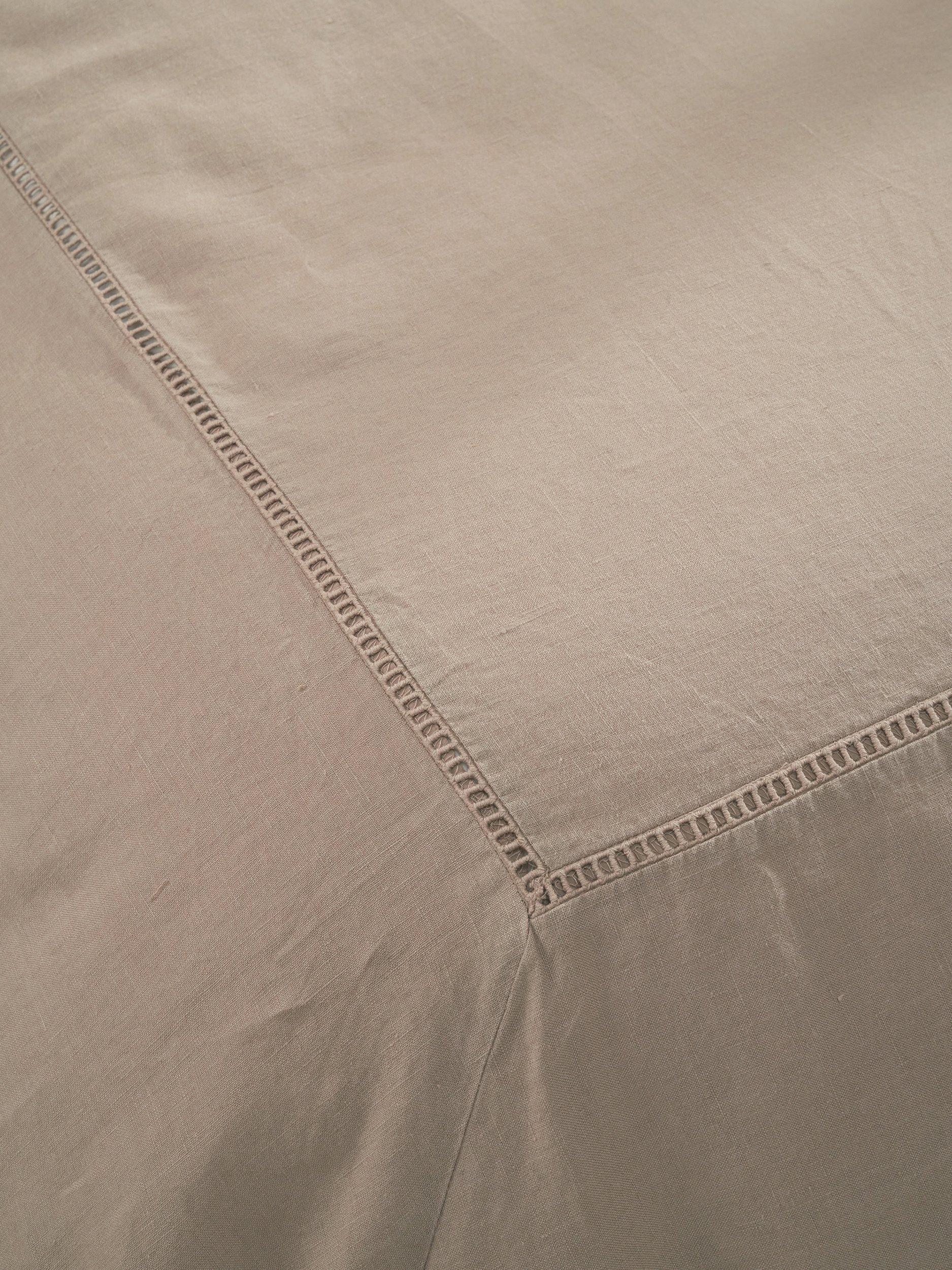 Truly linen ladder detail duvet cover double, UK version