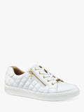 Hotter Wonder leather quilted trainers, UK version