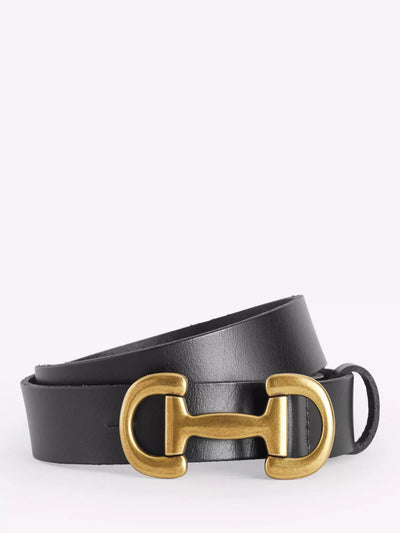 John Lewis Boden Iris Snaffle Trim Leather Belt- Buy online at McGrocer