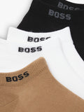 BOSS logo trainer socks pack of 5 multi, UK version