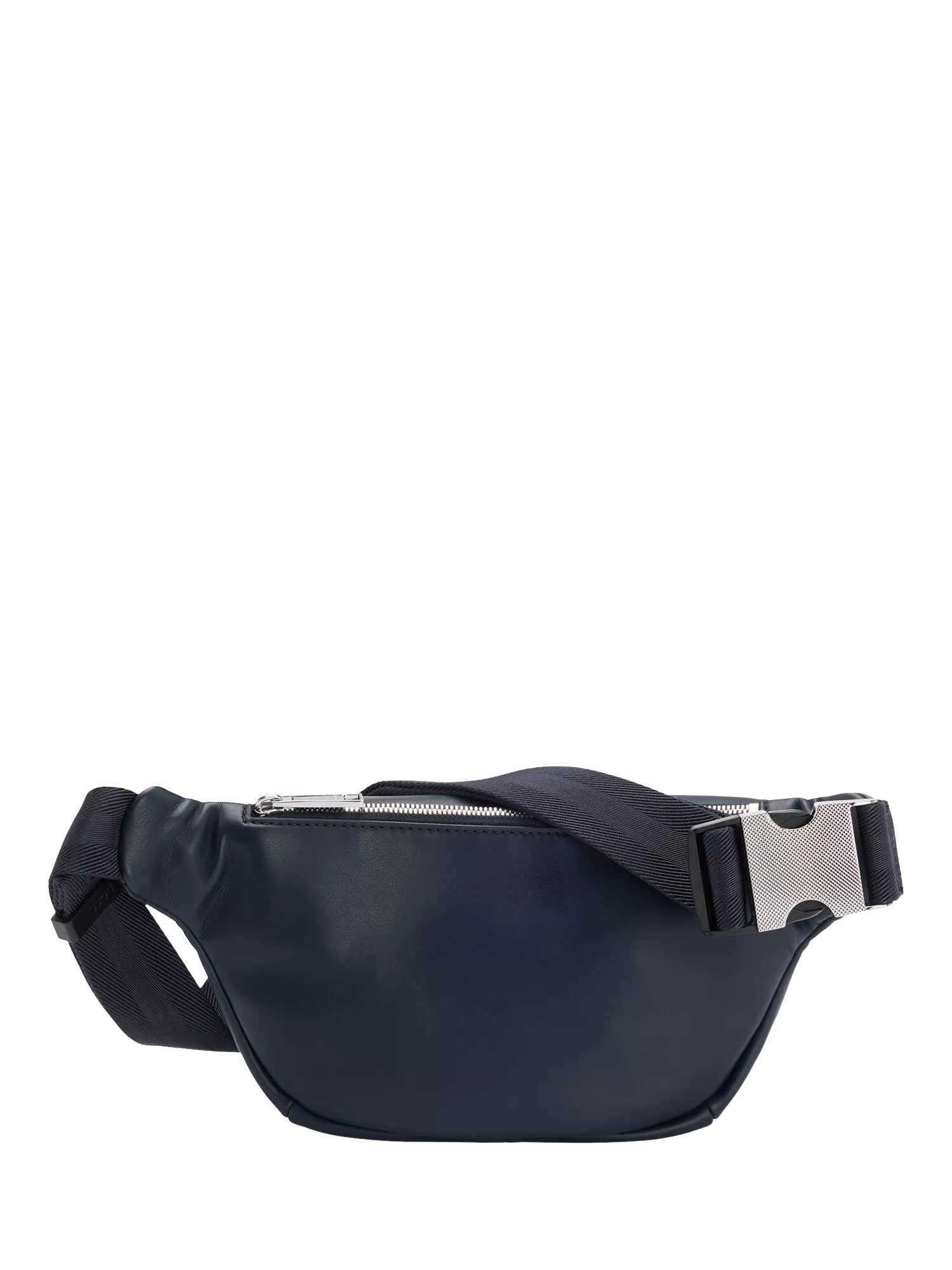 BOSS faux leather bum bag dark blue, UK version
