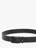 Tommy Hilfiger leather belt black, imported from the UK