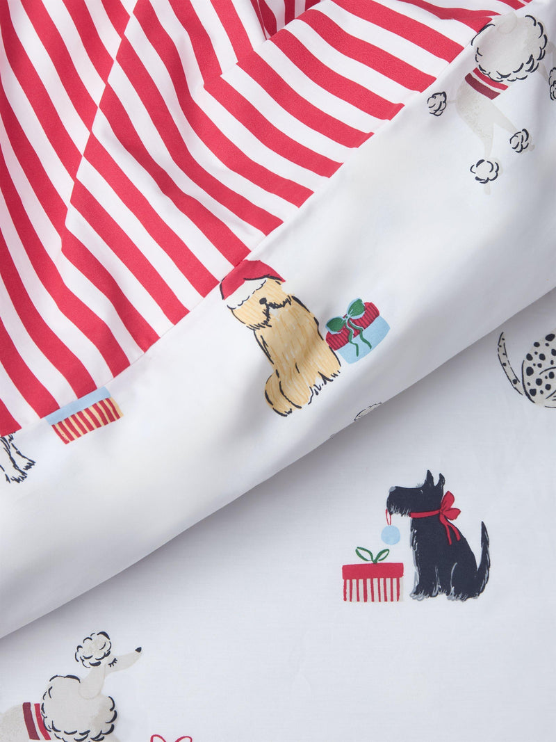 John Lewis Christmas duvet cover set super king, imported from the UK