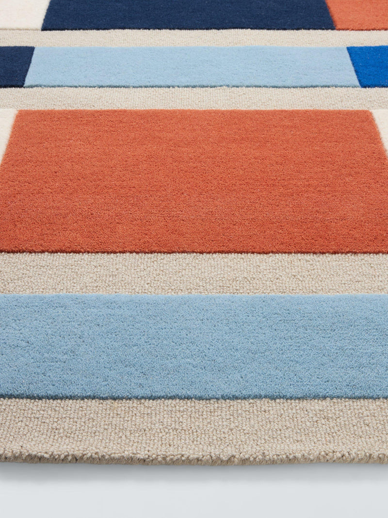 John Lewis Harmony Geometric rug multi 180x120cm, imported from the UK
