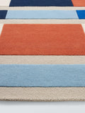John Lewis Harmony Geometric rug multi 180x120cm, imported from the UK