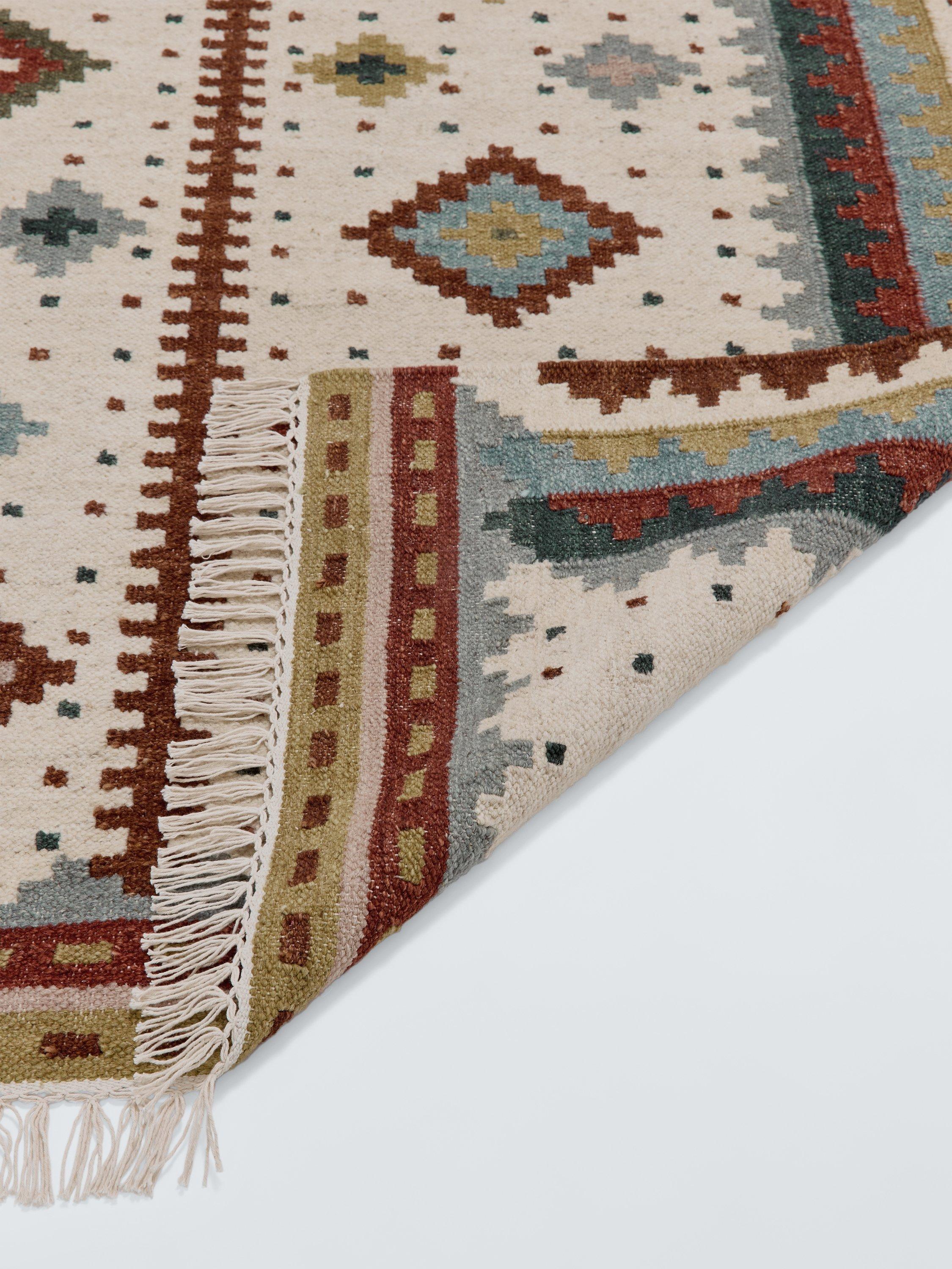 John Lewis Astrid kelim flatweave wool rich rug - British product