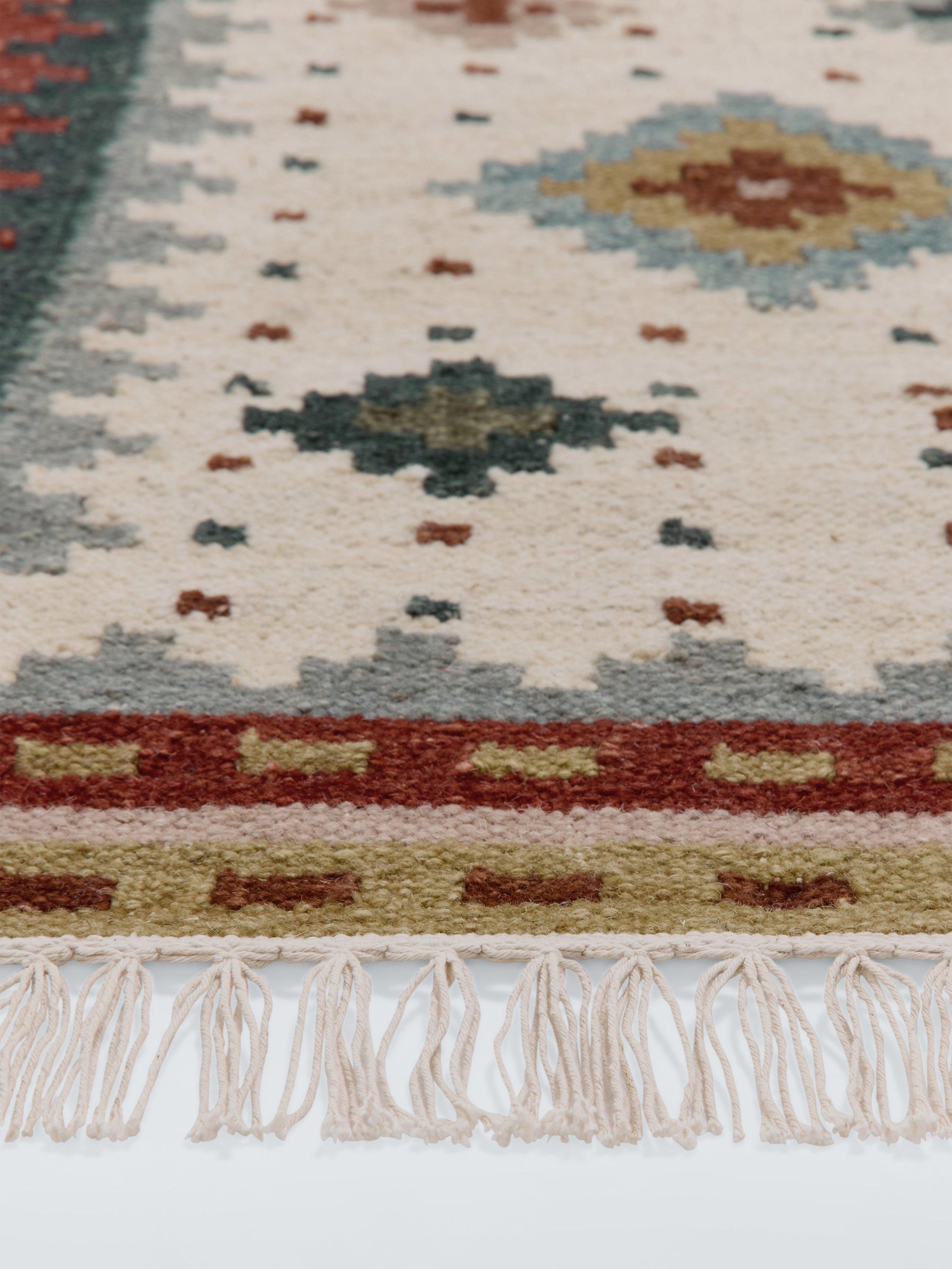 John Lewis Astrid kelim flatweave wool rich rug - British product