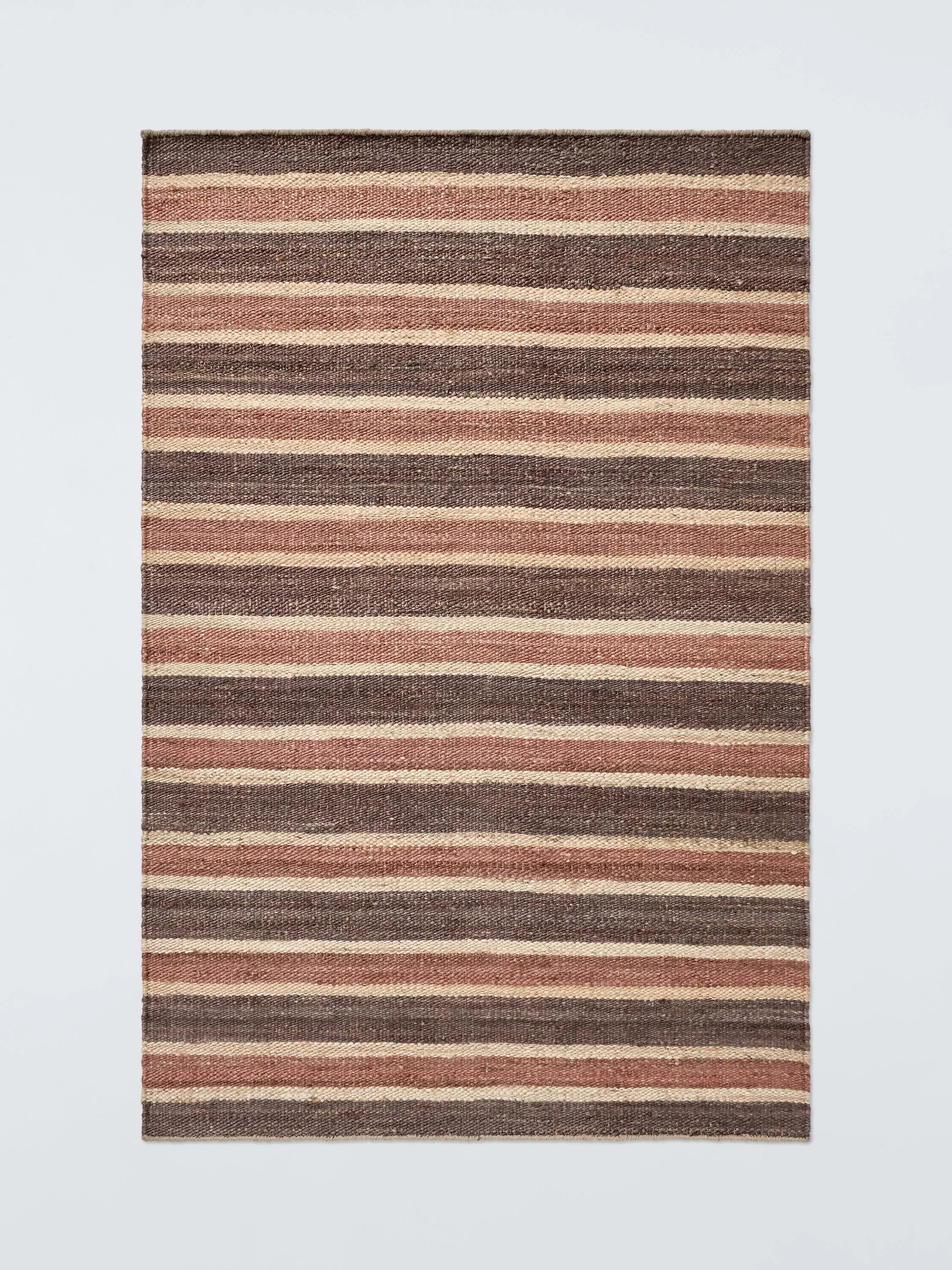 John Lewis jute rug nutmeg hand woven - British product