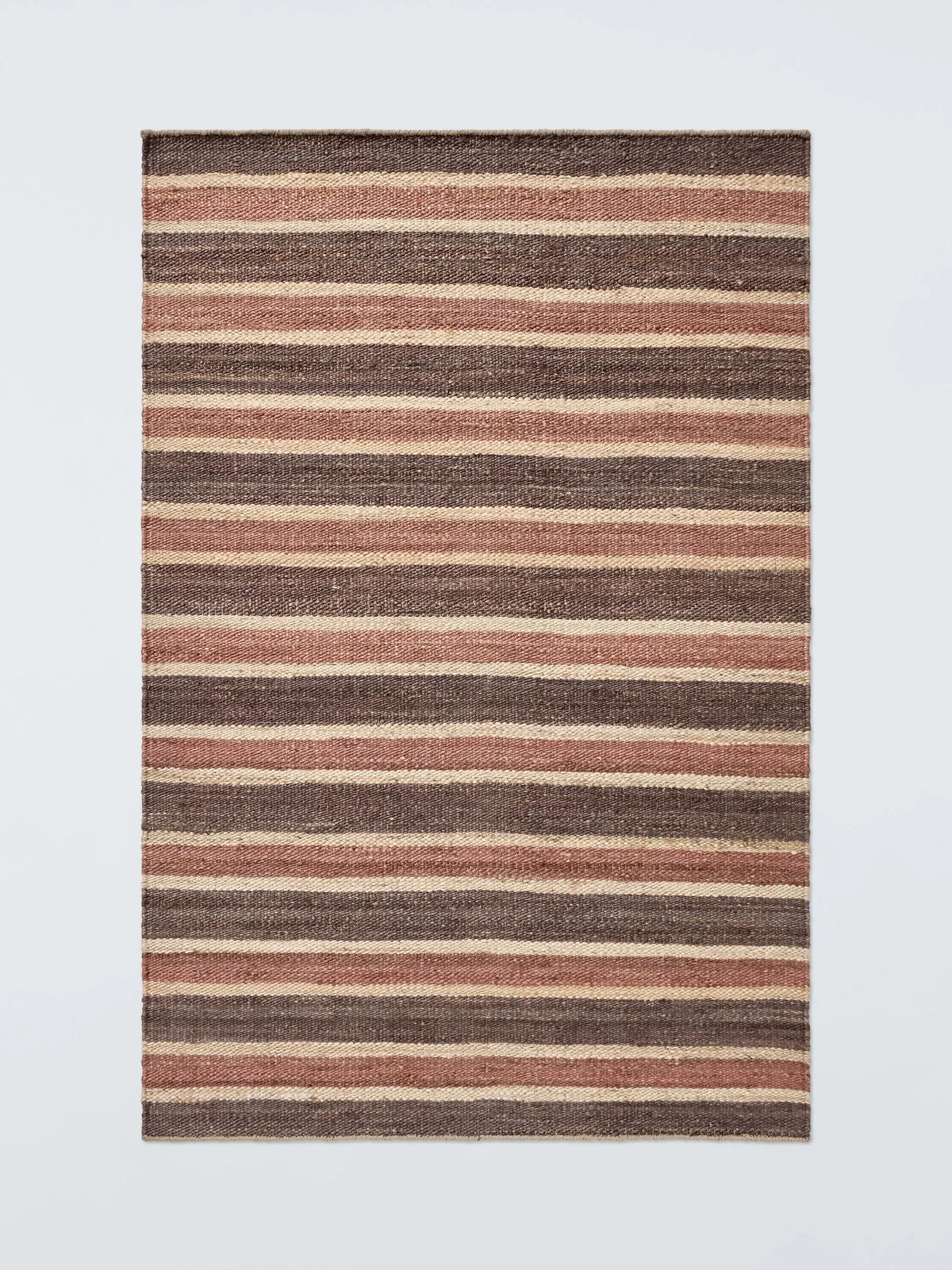 John Lewis jute rug nutmeg hand woven - British product