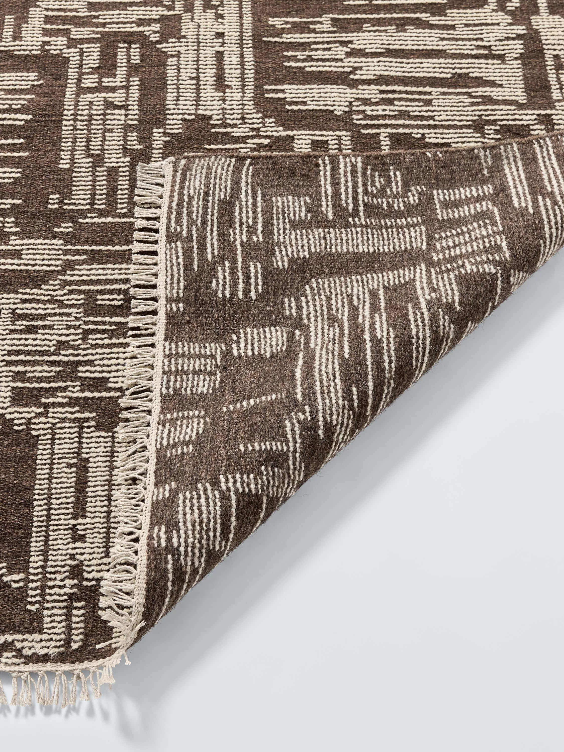 John Lewis Moroccan Abstract rug cocoa 180x120cm - British product