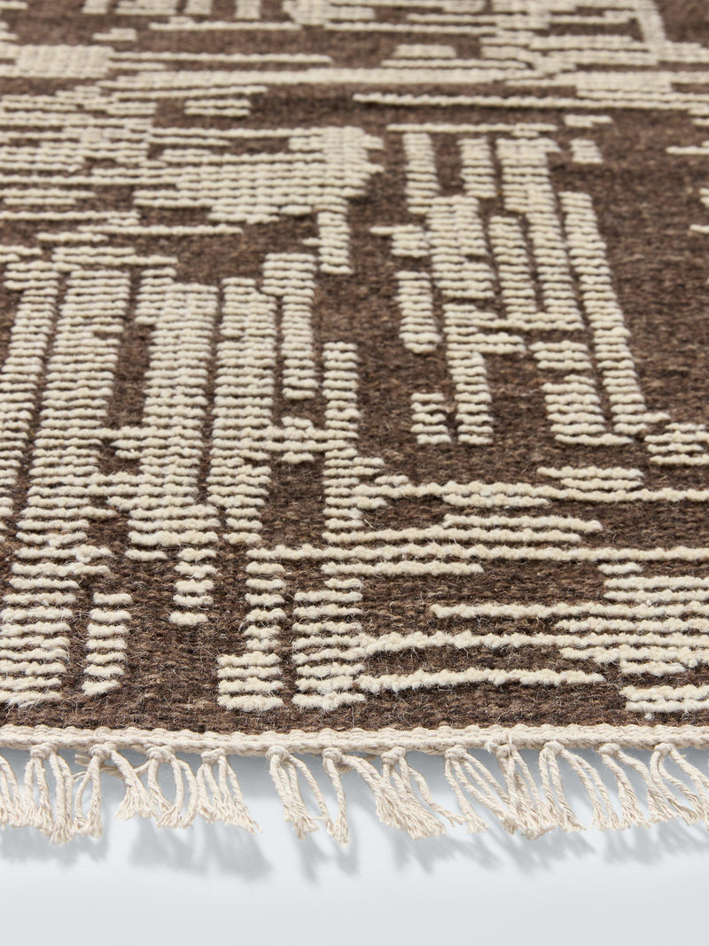 John Lewis Moroccan Abstract rug cocoa 180x120cm - British product
