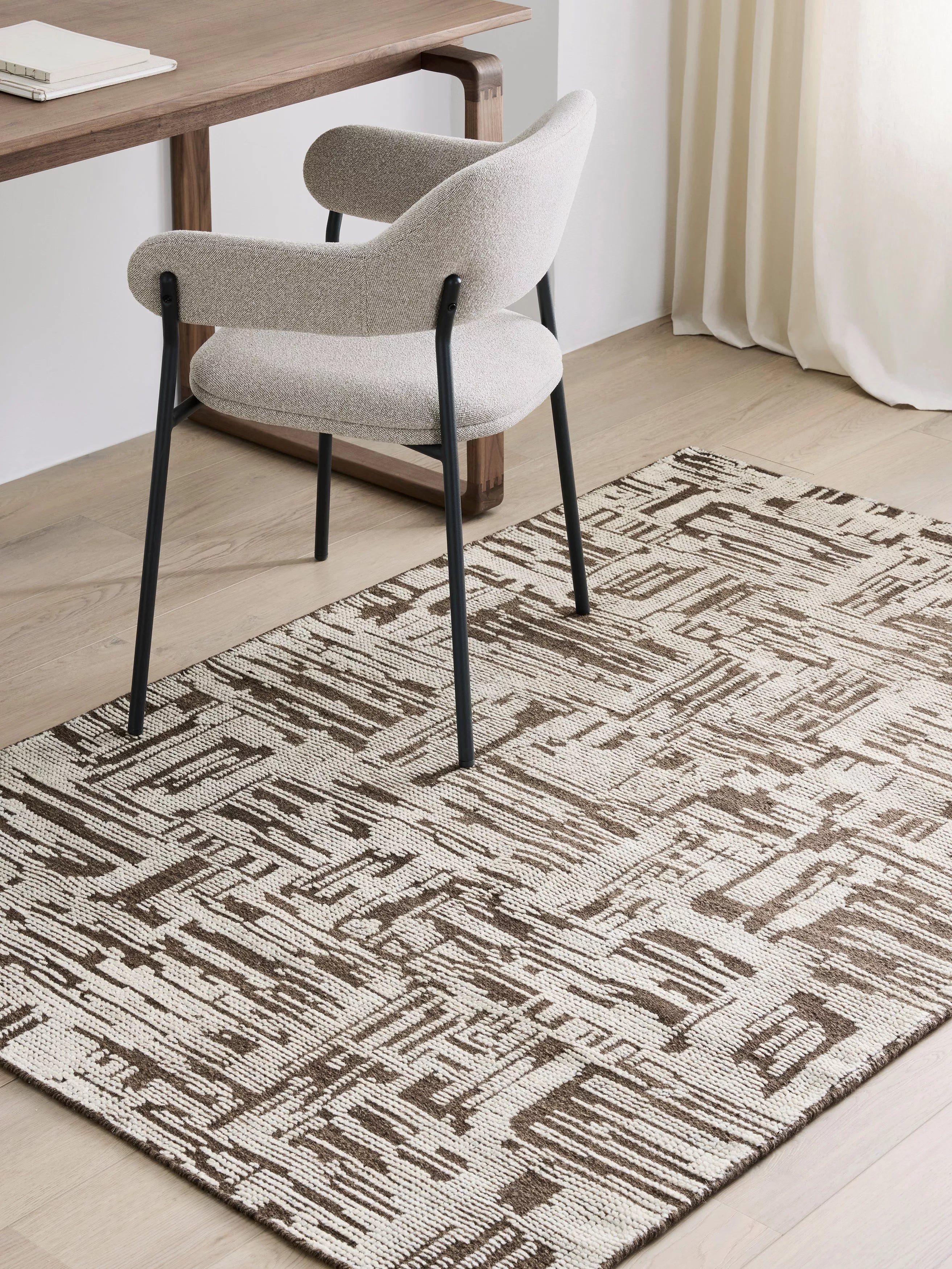John Lewis Moroccan Abstract rug cocoa 180x120cm - British product