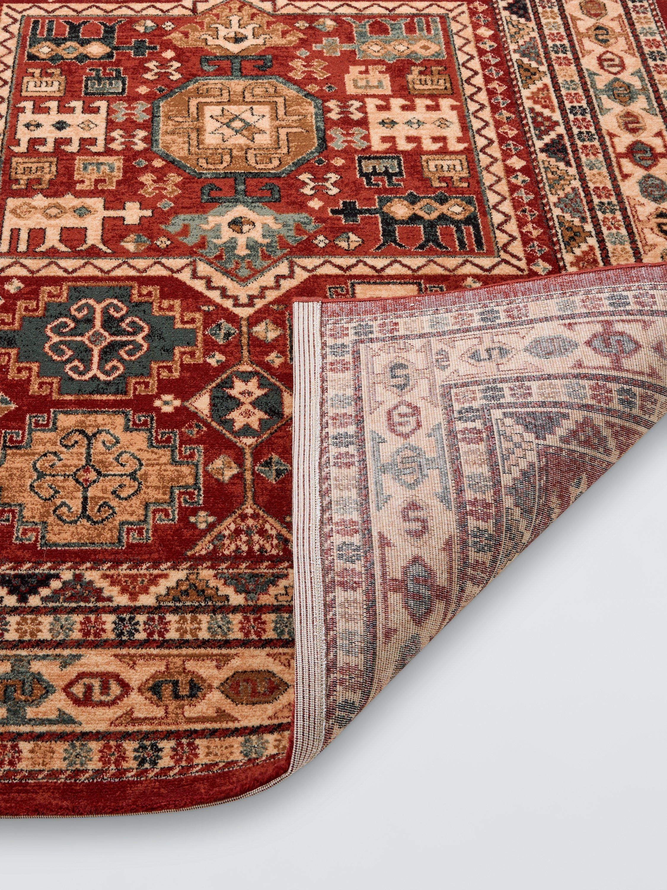 John Lewis red wool rug 200x135cm, UK version