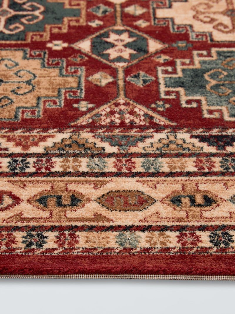 John Lewis red wool rug 200x135cm, UK version