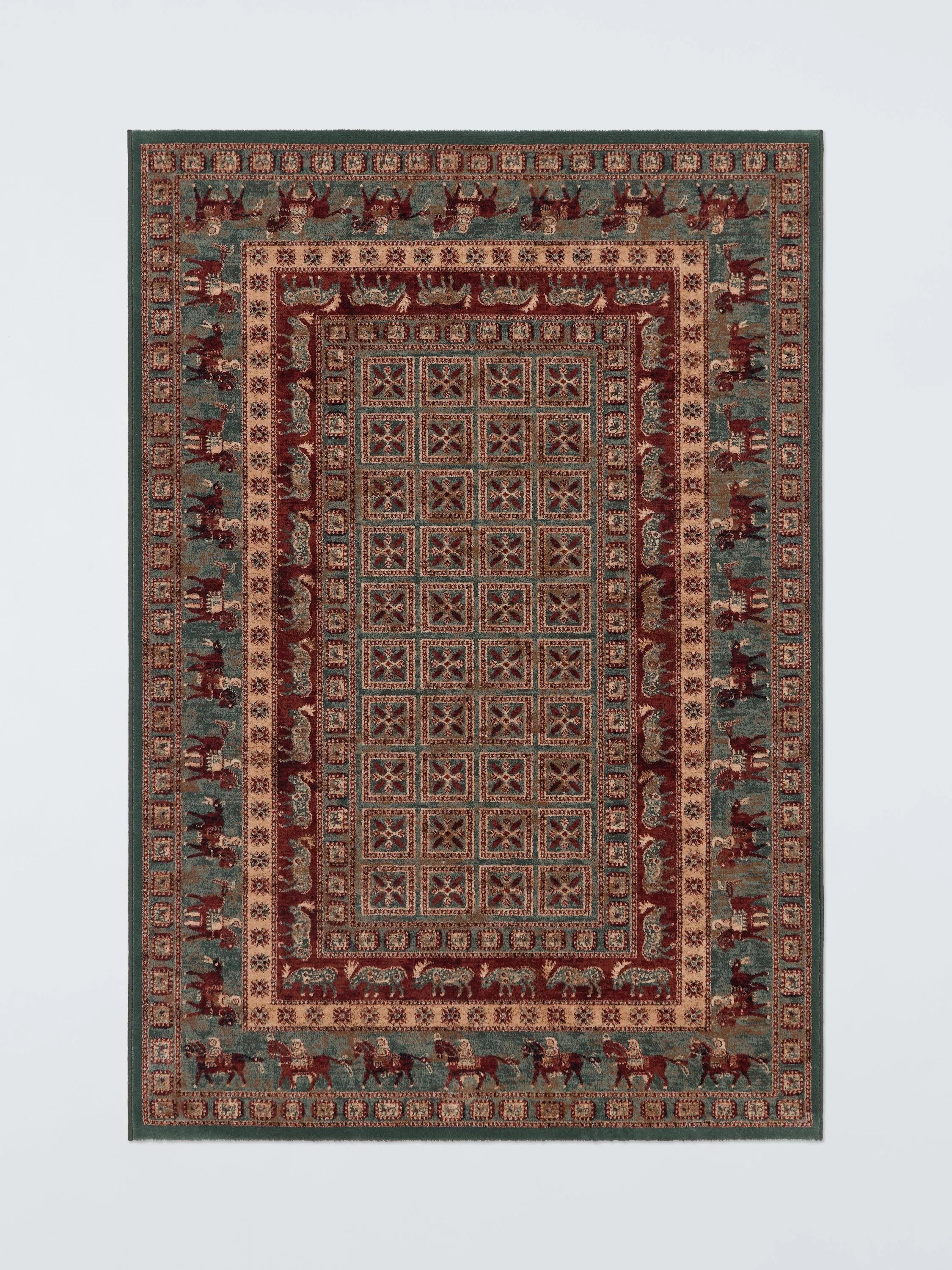 John Lewis Royal Heritage Pazyryk Traditional Wool Rug 160 x 180cm