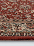 John Lewis pure wool floral rug red, imported from the UK