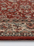 John Lewis pure wool floral rug red, imported from the UK