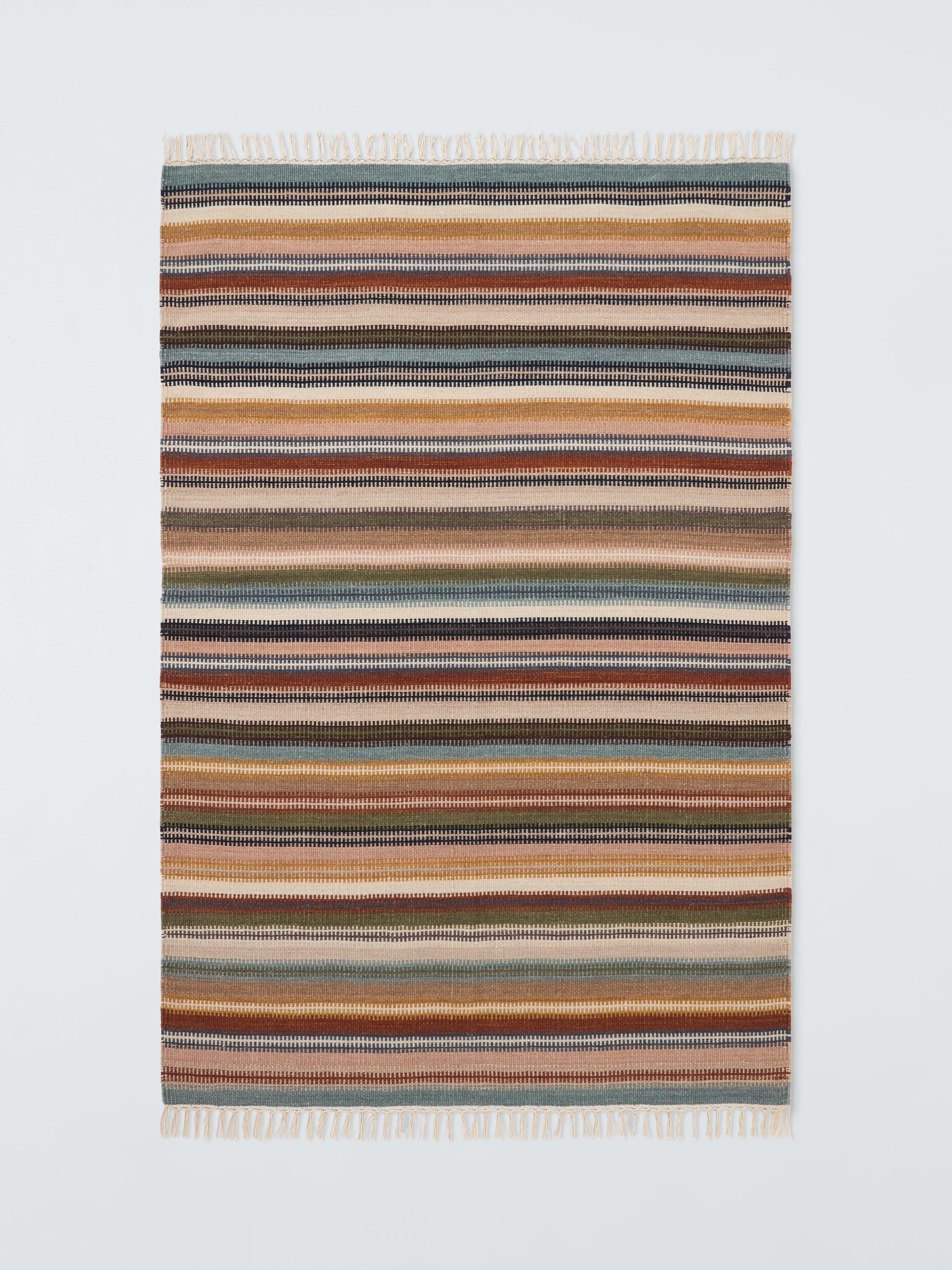 John Lewis Somerton wool rich ladder stripe rug 180x120cm, imported from the UK