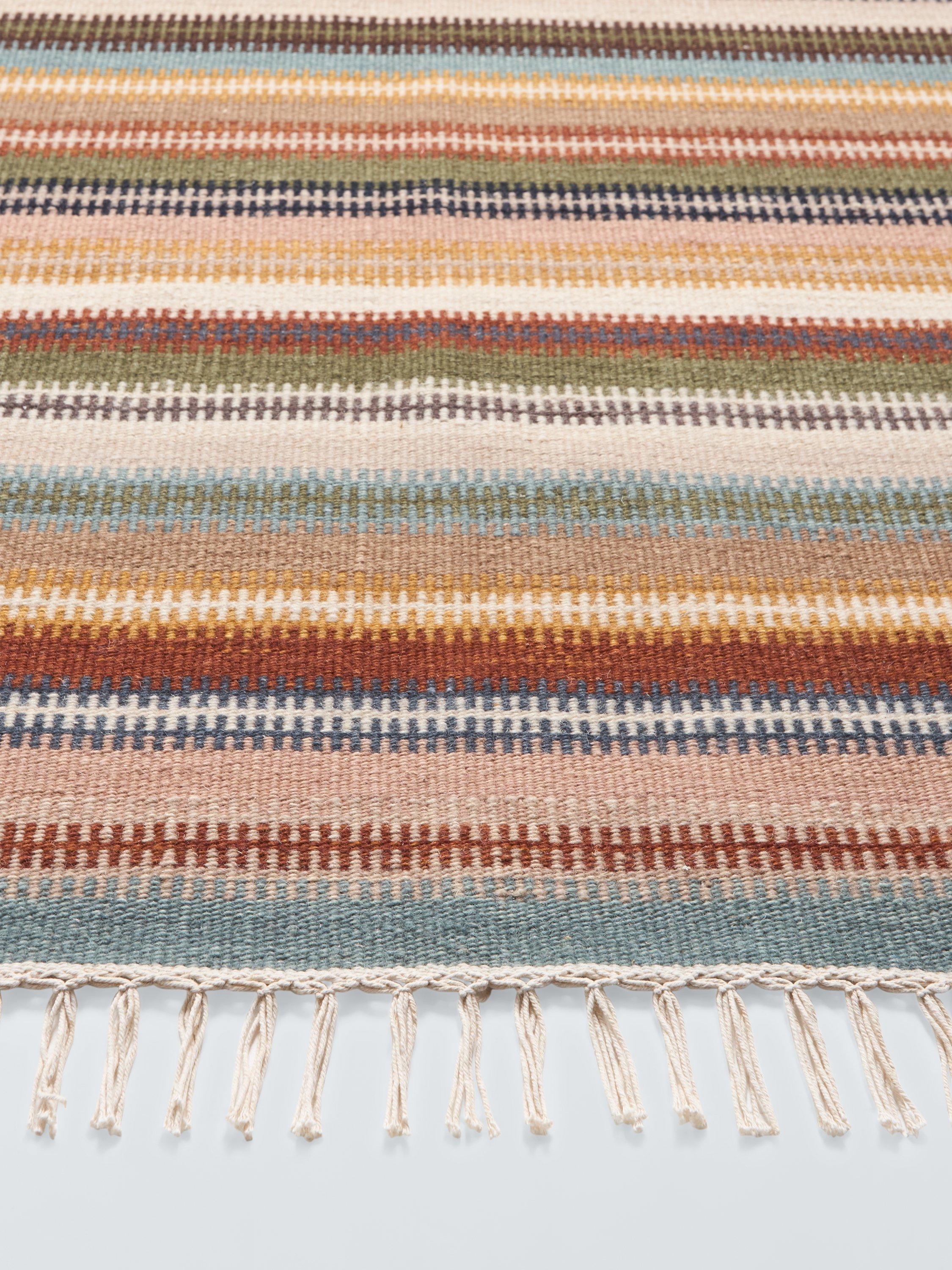 John Lewis Somerton wool rich ladder stripe rug 180x120cm, imported from the UK