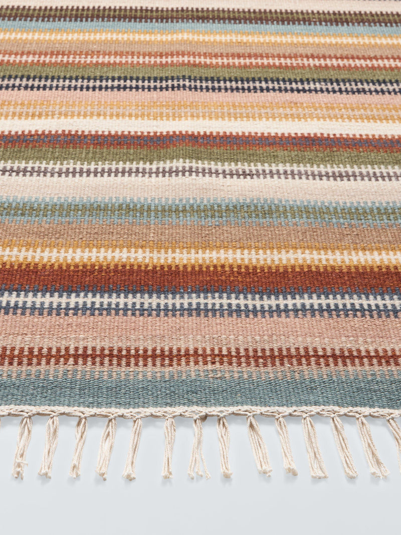 John Lewis Somerton wool rich ladder stripe rug 180x120cm, imported from the UK