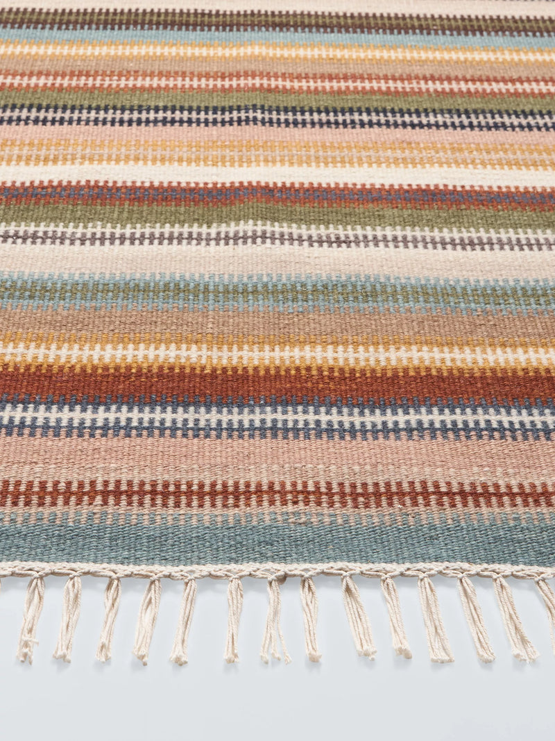 John Lewis Somerton wool rich ladder stripe rug 180x120cm, imported from the UK