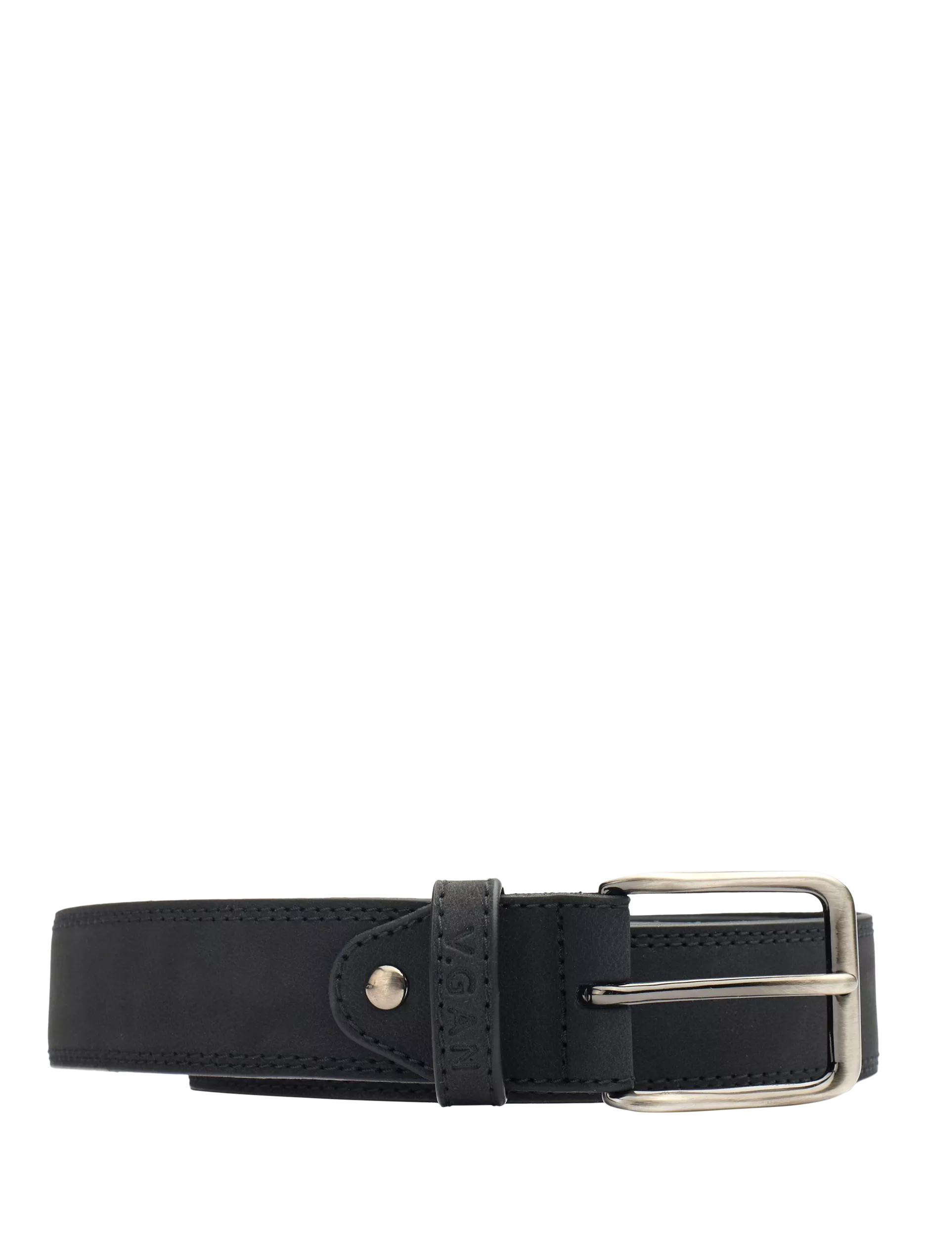 V.GAN vegan formal belt with hand-stitched details, UK version