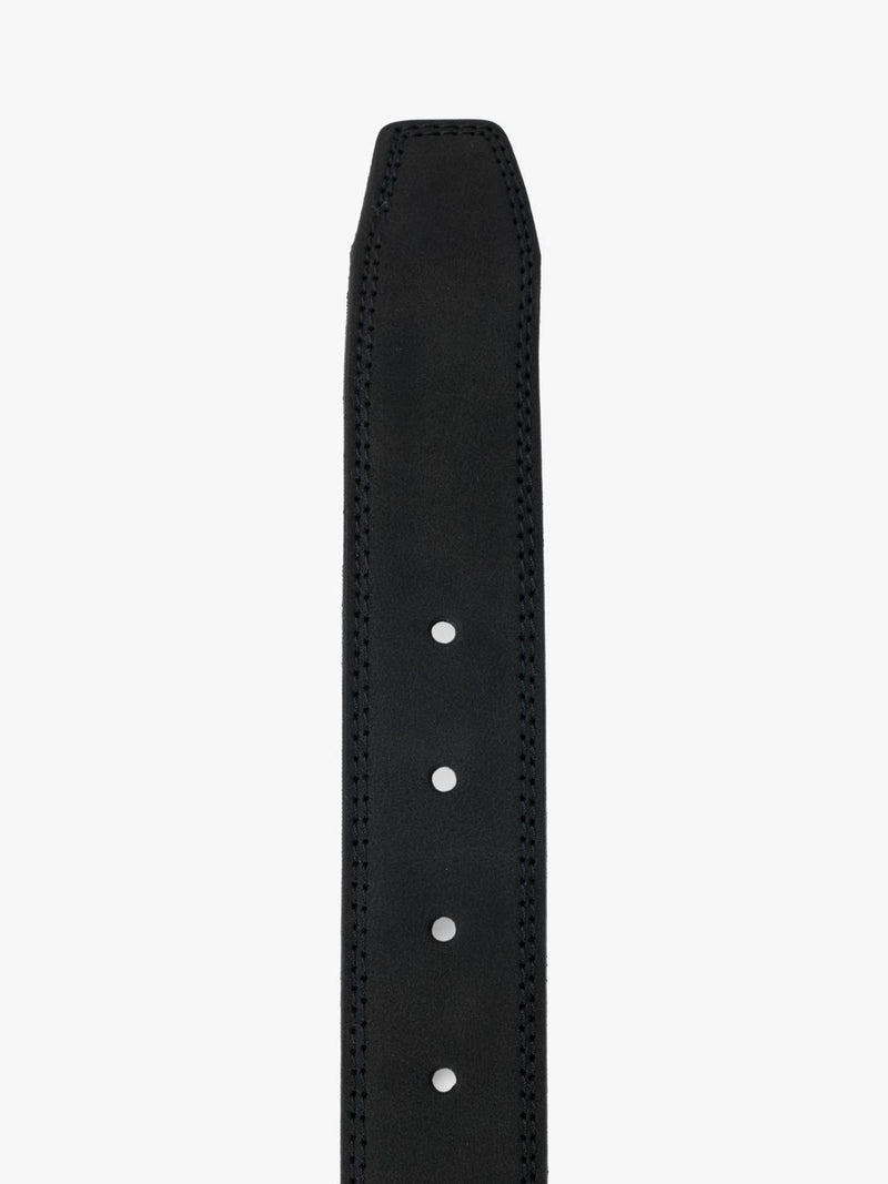 V.GAN vegan formal belt with hand-stitched details, UK version