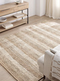 John Lewis checkered pure jute rug natural, UK version