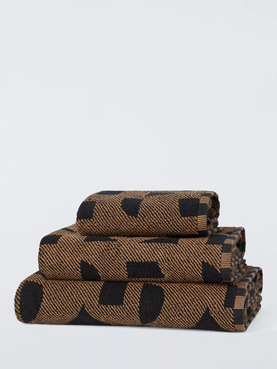 John Lewis John Lewis x John Cooper Carr Geometric Cotton Towel, Multi- Buy online at McGrocer