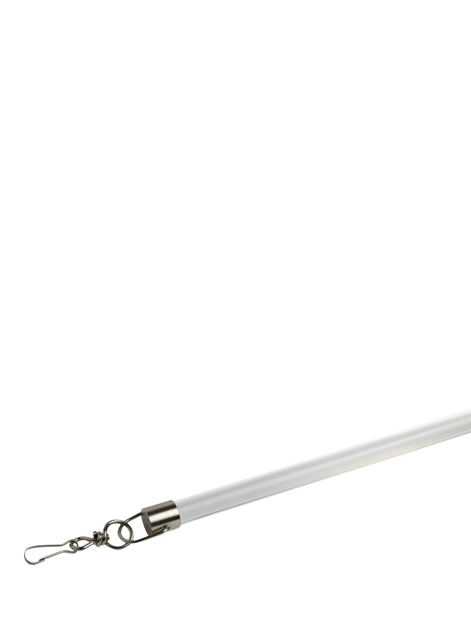 Speedy Products acrylic curtain draw rods pack of 2 clear, imported from the UK