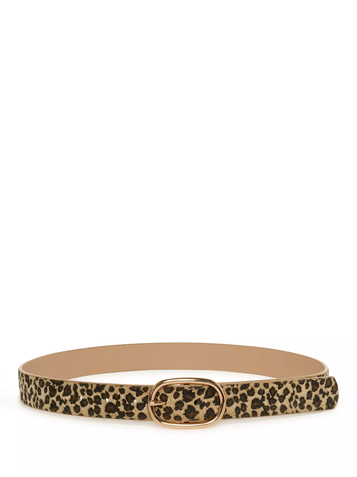 KAFFE leopard oval buckle belt, imported from the UK